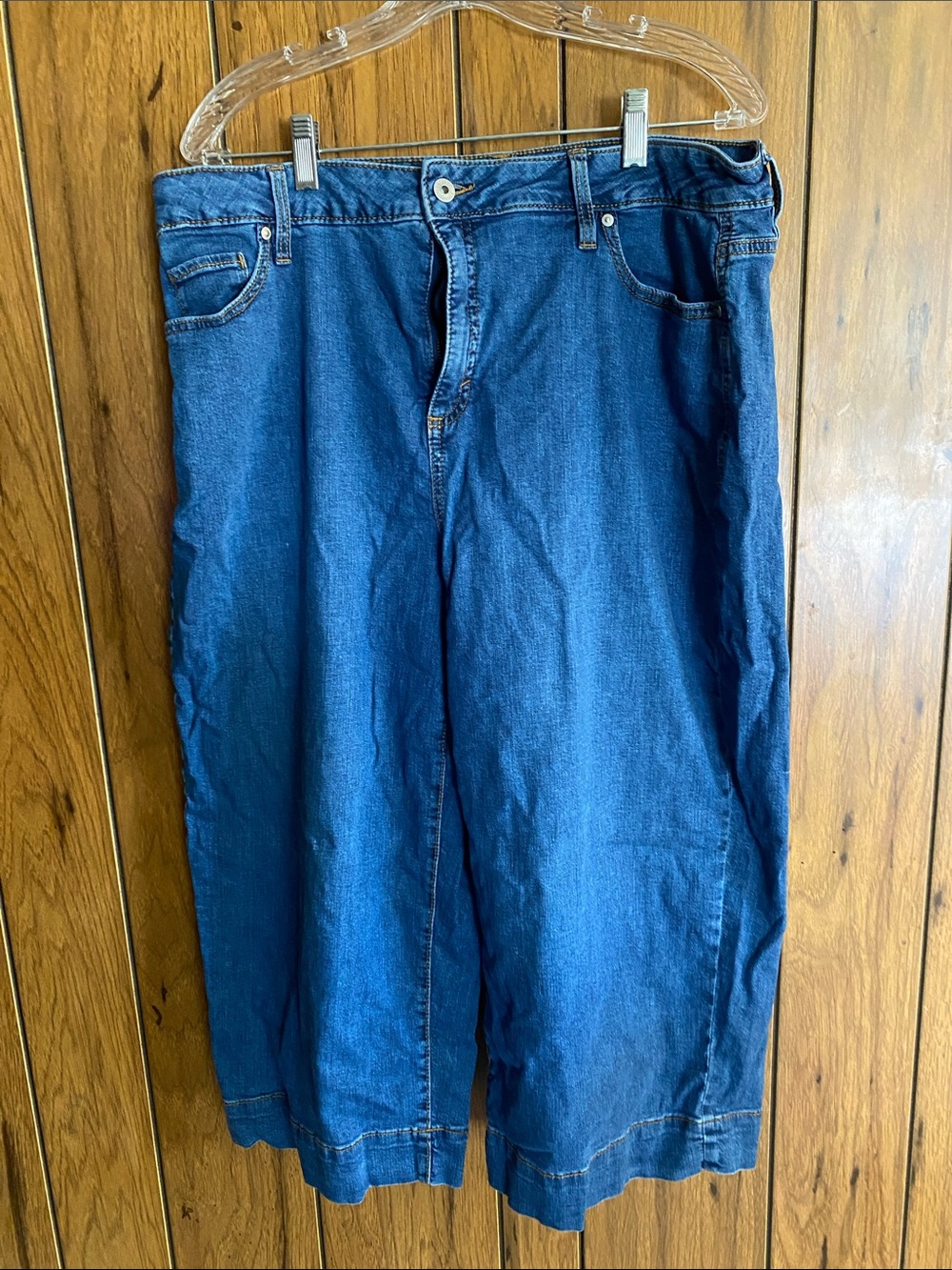 Style & Co. Women's Blue Straight Leg Jeans